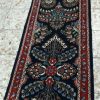 Black persian rug Runner 8250