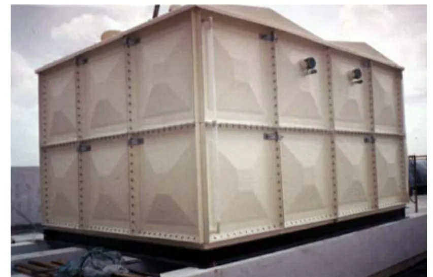 مخزن GRP مکعبی برای ذخیره‌سازی آب